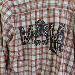 Old Navy Red Plaid Shirt